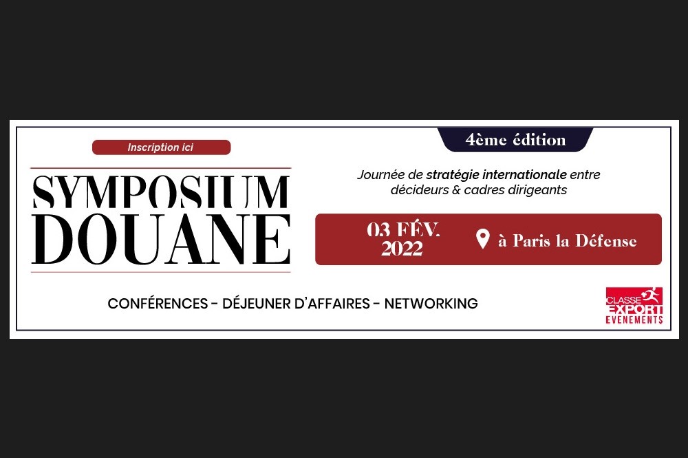 Symposium Douanes le 3 février 2022