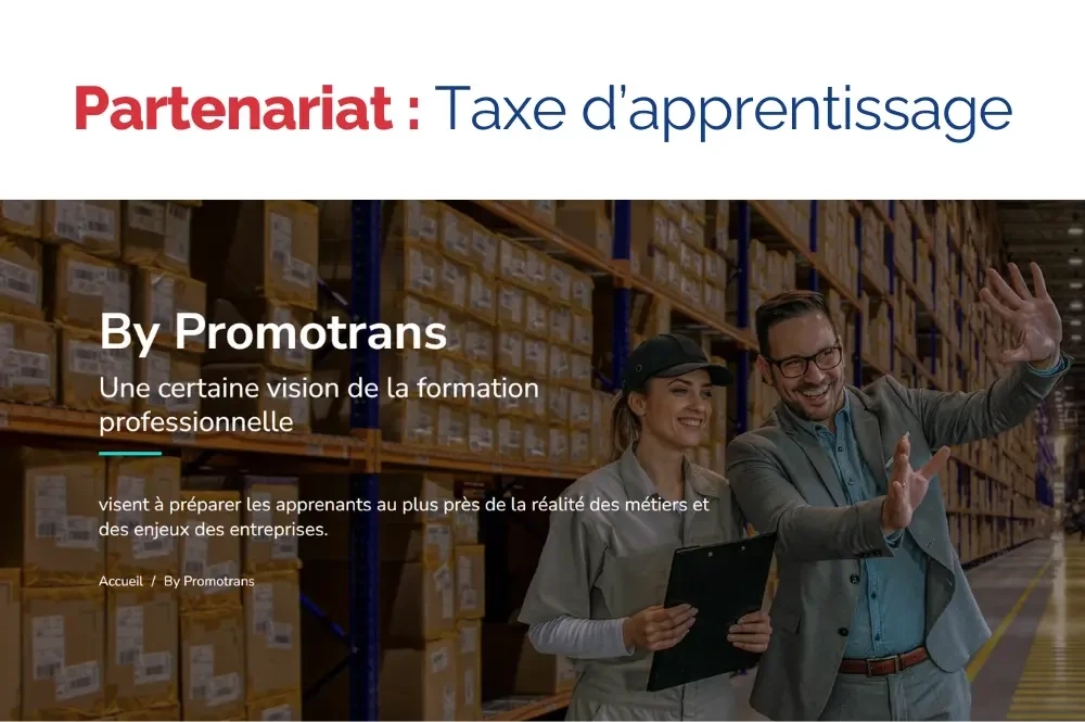 Taxe d’apprentissage : Promotrans